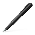 FABER-CASTELL DESIGN Hexo Black Fountain Pen-Medium Default Title