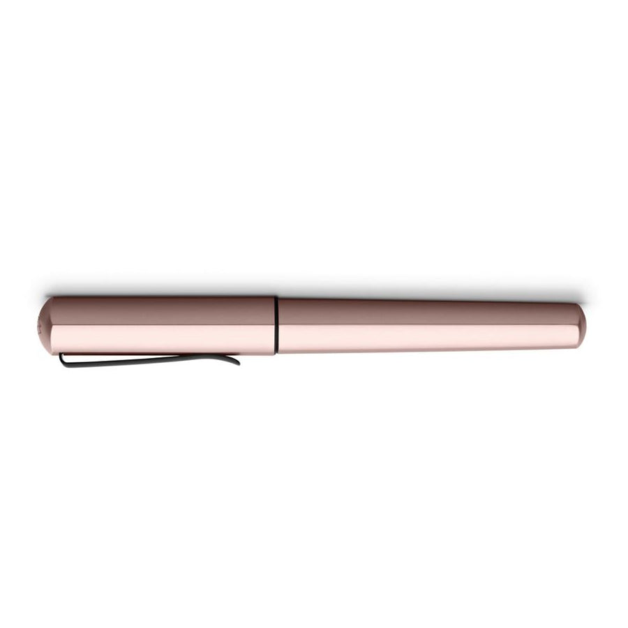 FABER-CASTELL DESIGN Hexo Rose Gold Fountain Pen-Medium Default Title