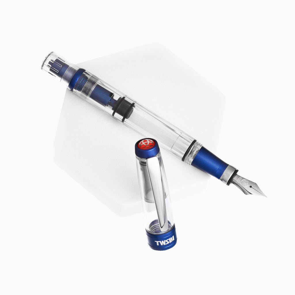 TWSBI Diamond 580ALR Navy Blue Fountain Pen-Broad