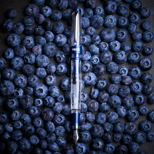 TWSBI Diamond 580ALR Navy Blue Fountain Pen-Broad