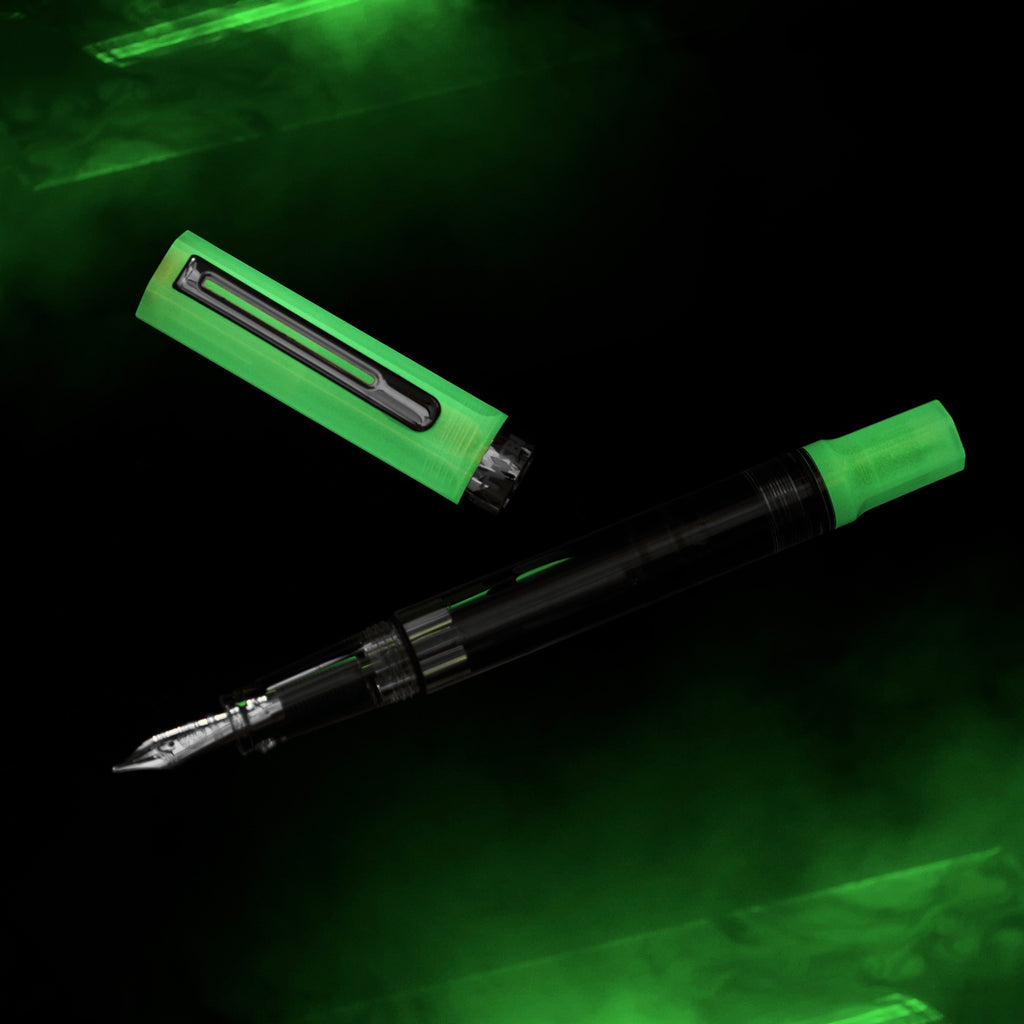 TWSBI ECO Glow Green Fountain Pen-Medium