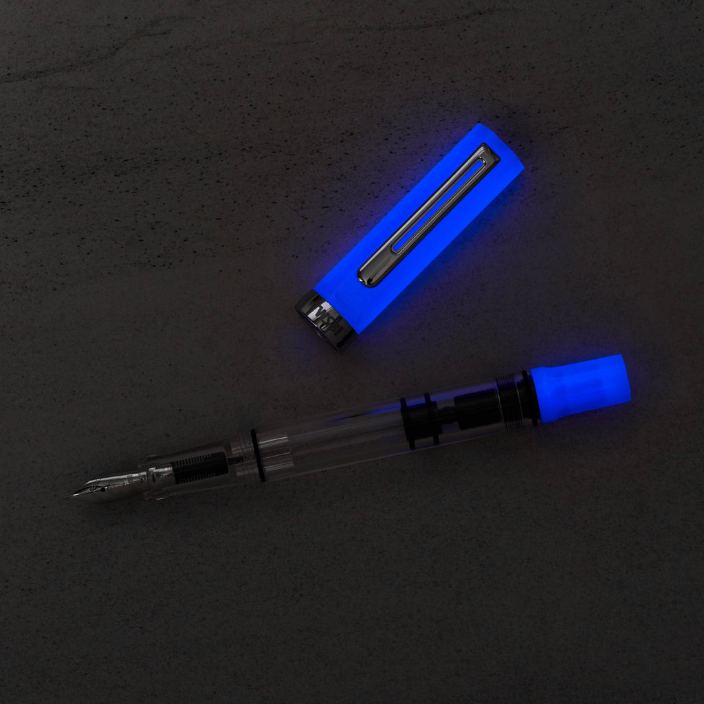 TWSBI ECO Glow Purple Fountain Pen-Broad