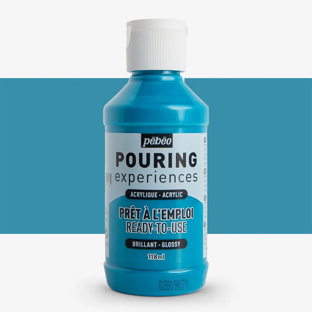 PEBEO Pouring Experiences 118ml Turquoise Blue