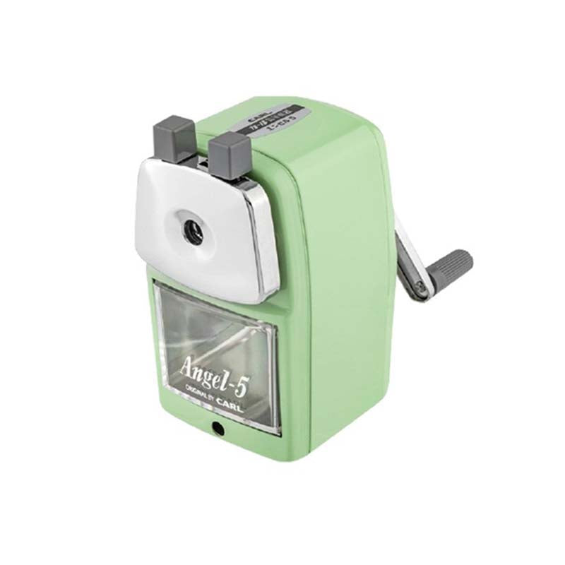 CARL Pencil Sharpener Angel 5 With Clamp Grass Green Default Title