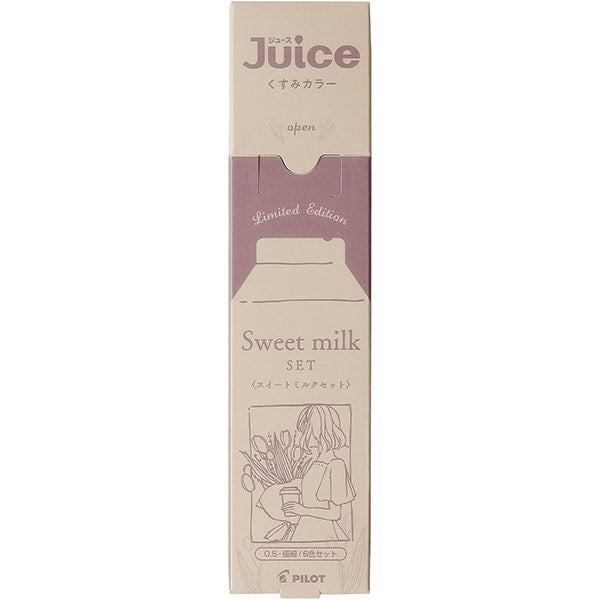 PILOT Juice 10th Anniversary Limited Edition 0.5mm Sweet Milk Set of 6 Colours