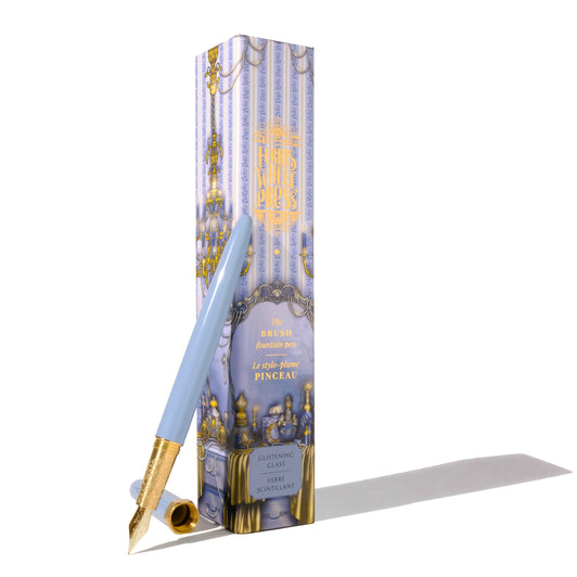 FERRIS WHEEL PRESS Brush Gold Nib Fountain Pen-M Limited Edition Glistening Glass Default Title