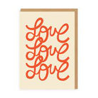 OHH DEER Card Love Love Love