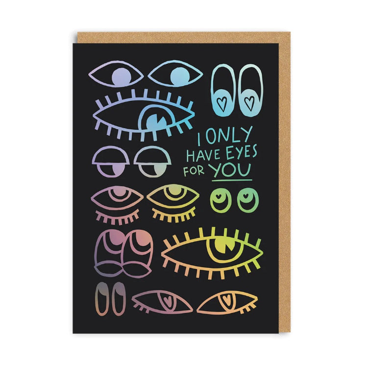 OHH DEER Card I Only Have Eyes For You