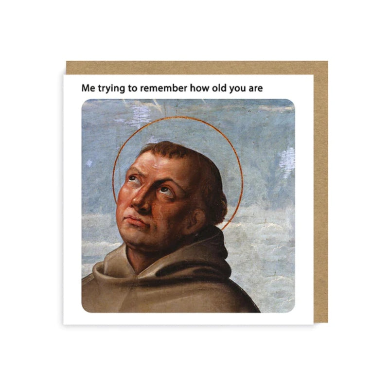 OHH DEER Card Trying to Remember How Old You Are