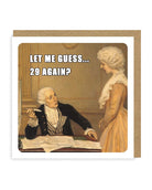 OHH DEER Card Let Me Guess 29 Again