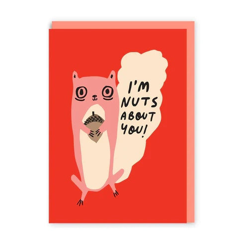OHH DEER Card I'm Nuts About You