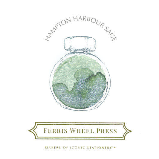 FERRIS WHEEL PRESS Fountain Pen Ink 38ml Hampton Harbour Sage Default Title