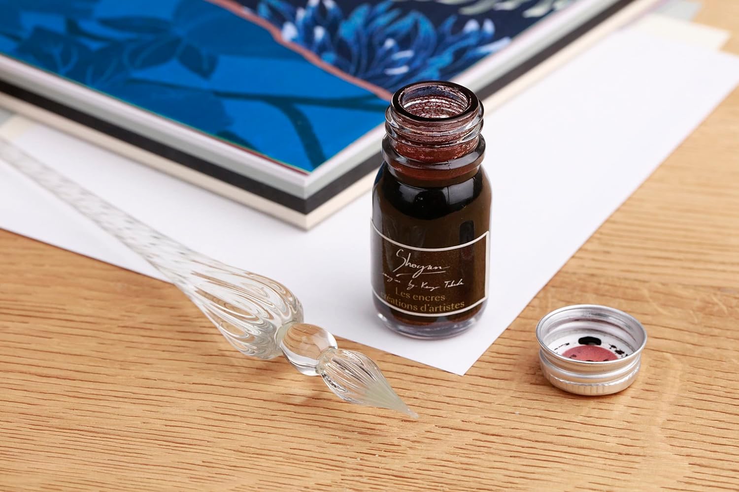 CLAIREFONTAINE x K3 Shogun Calligraphy Set 21x21cm