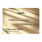 RHODIA scRipt 0.5mm Mechanical Pencil Gold Default Title