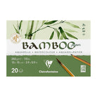 CLAIREFONTAINE Bamboo Pad 250g 10x15cm 20s Default Title