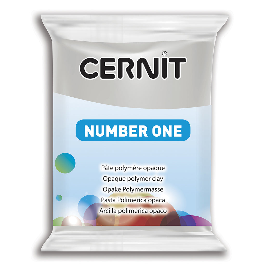 CERNIT Polymer Clay 56g Number One 150 Grey