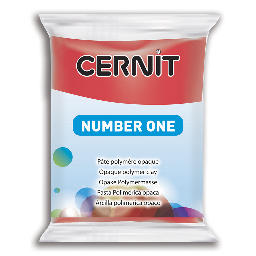 CERNIT Polymer Clay 56g Number One 400 Red