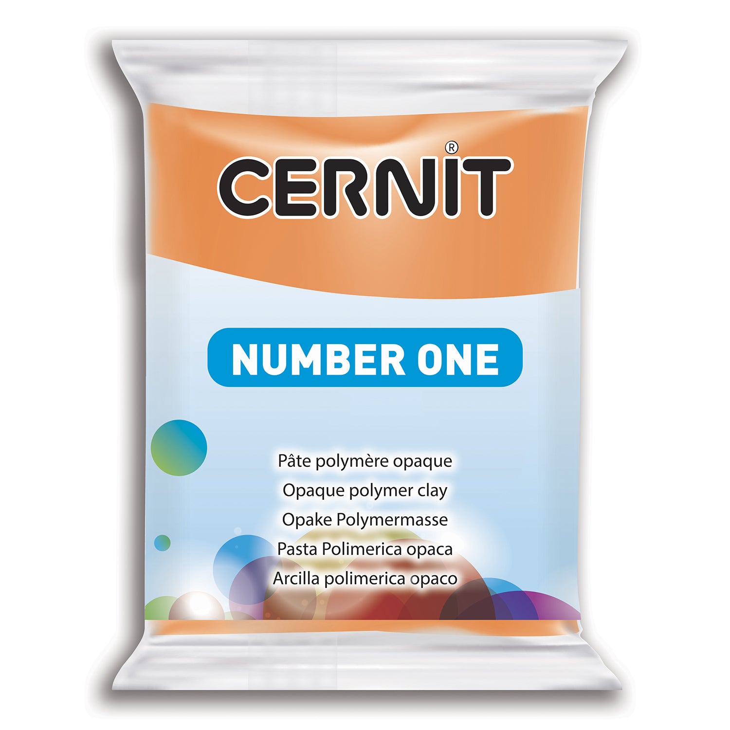 CERNIT Polymer Clay 56g Number One 752 Orange