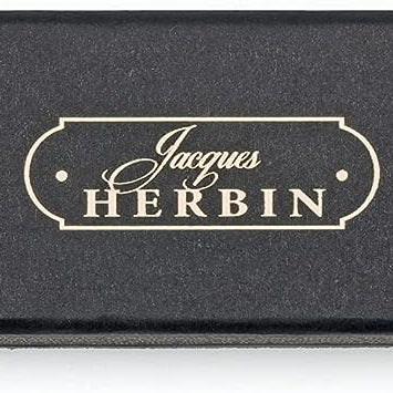 JACQUES HERBIN Straight Glass Pen 16cm Blue Default Title