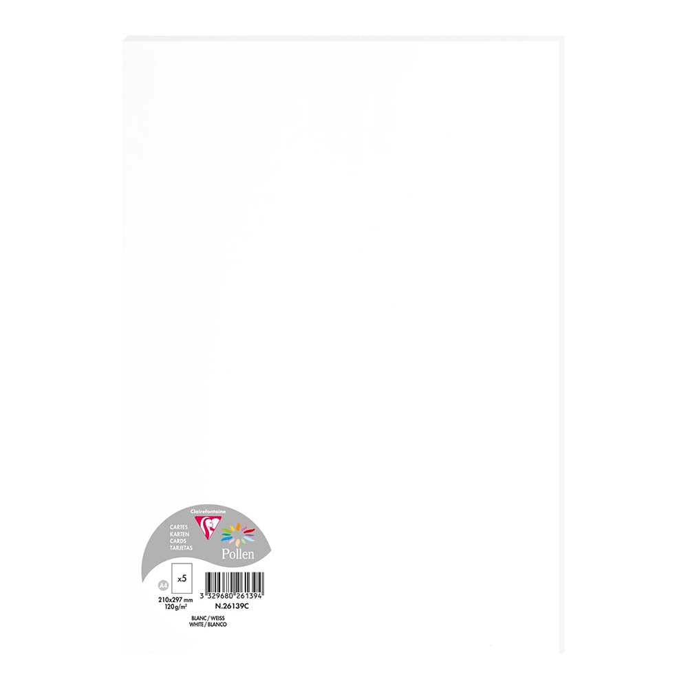 POLLEN Envelopes 120g 297x210mm White 5s
