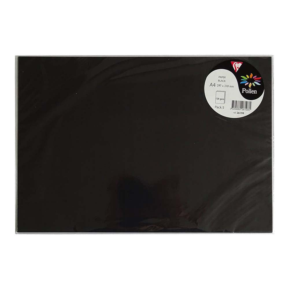 POLLEN Envelopes 120g 297x210mm Black Pollen 5s