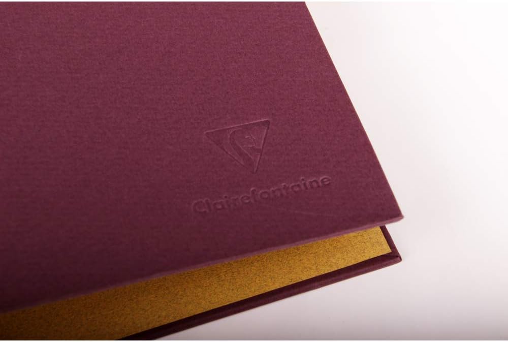 CLAIREFONTAINE INGRES Level Arch File A4 21x29.7x7cm Maroon