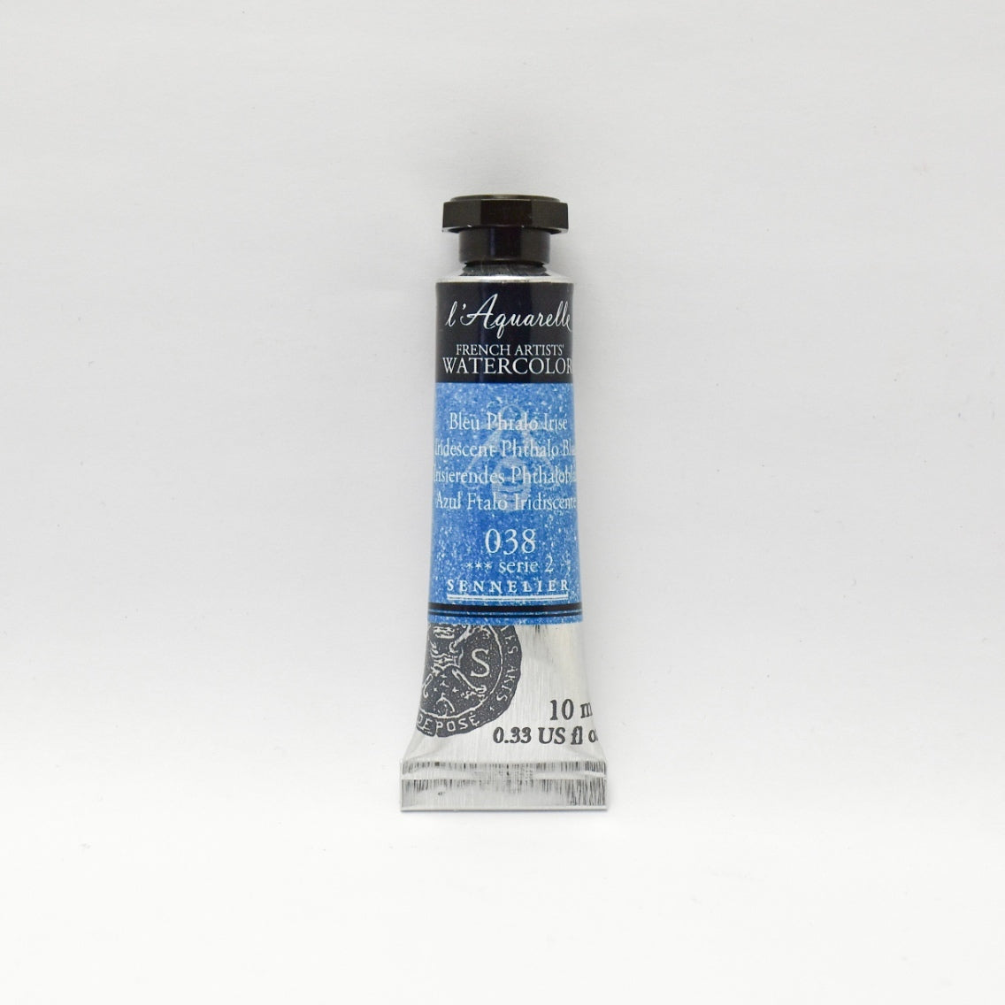 SENNELIER L'Aquarelle 10ml S2 38 Iridescent P.Blue