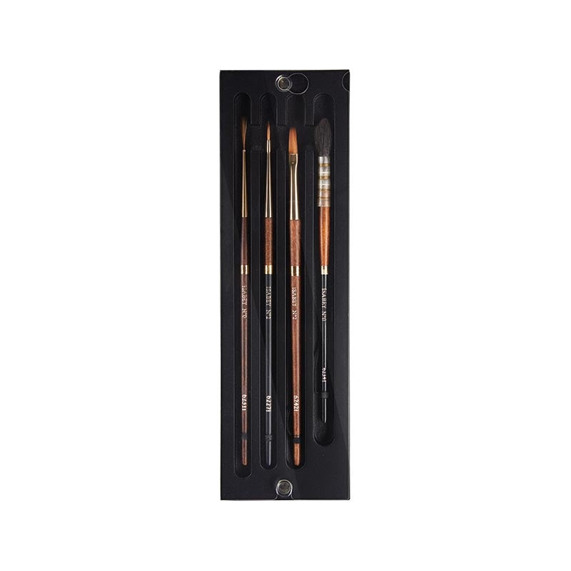 ISABEY Watercolor Set 4pc with Black Wooden Box