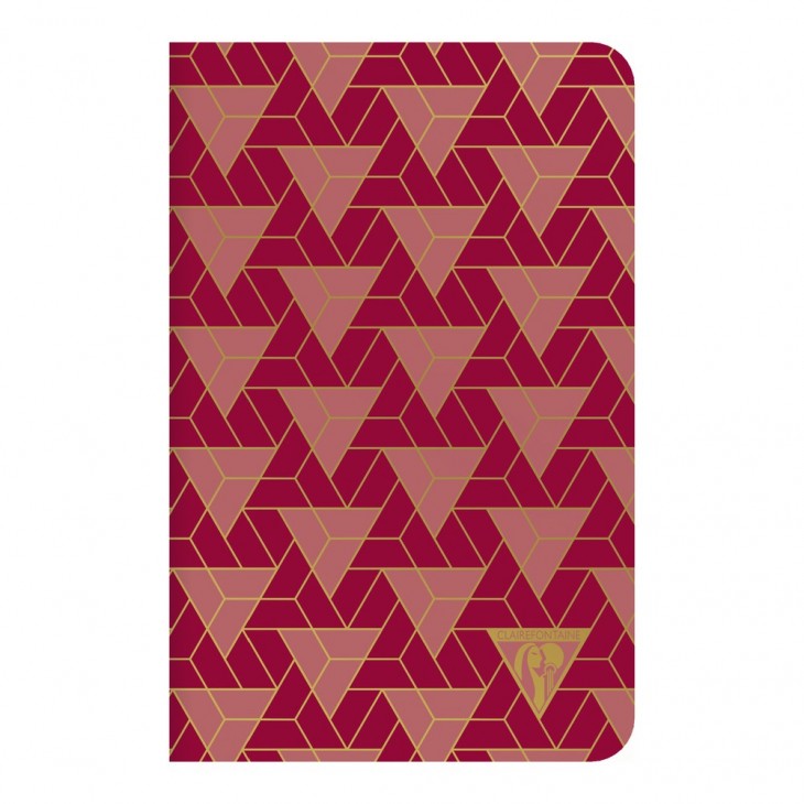 CLAIREFONTAINE Neo Deco A5 Lined 48s Mid-Season Ruby
