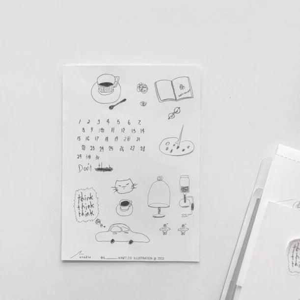 SOM STUDIO x Noet.co Sticker Sheet Doodles Of My D
