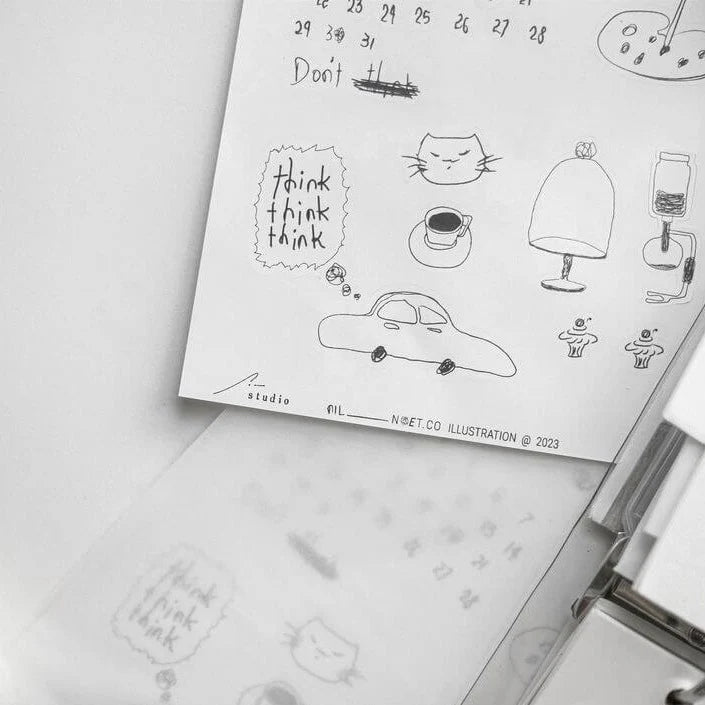 SOM STUDIO x Noet.co Sticker Sheet Doodles Of My D