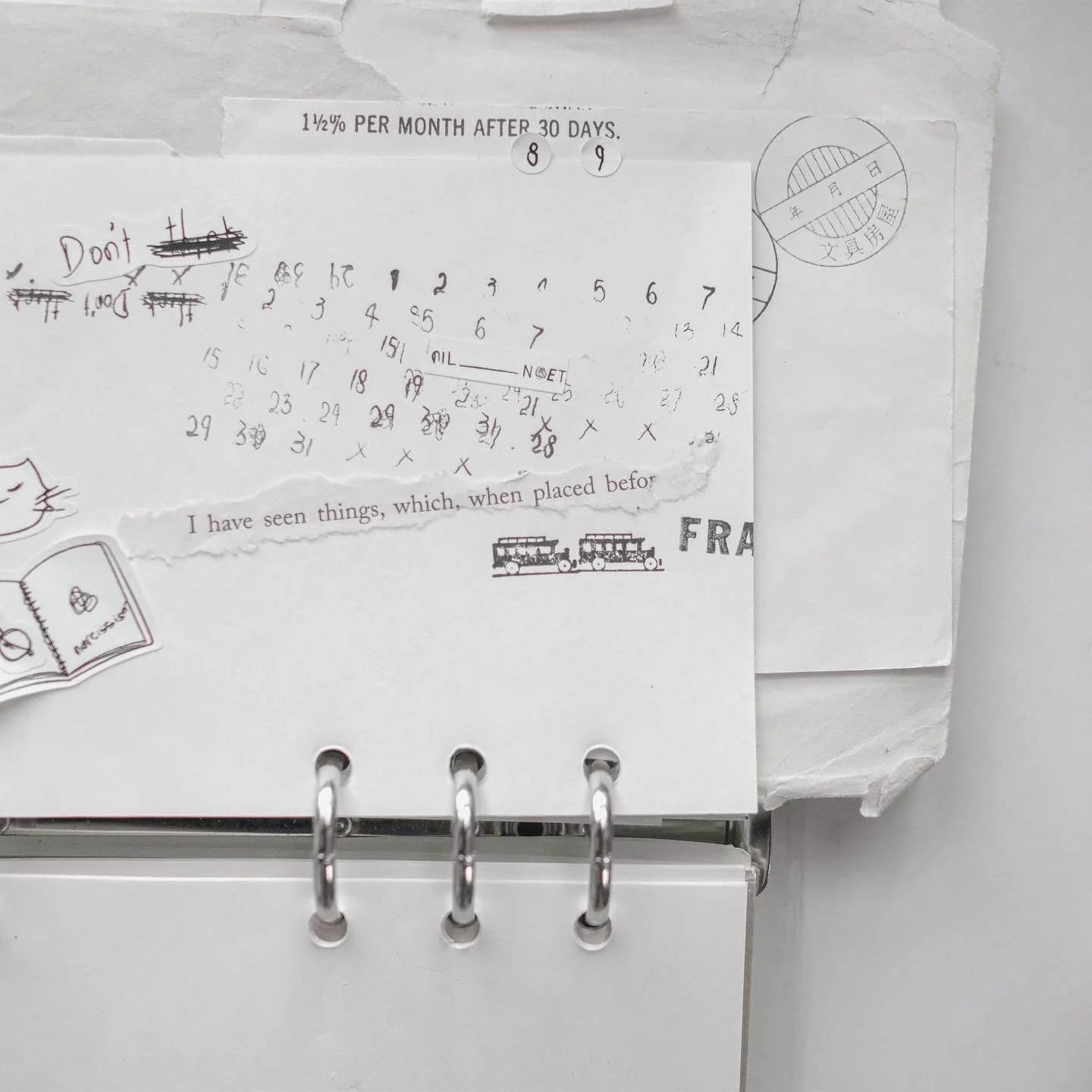 SOM STUDIO x Noet.co Sticker Sheet Doodles Of My D