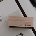 SOM STUDIO x marupaper Rubber Stamp Every Phase Of