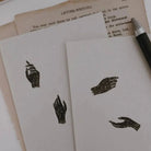 SOM STUDIO x marupaper Rubber Stamp Hand Sil. I