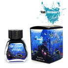 VAN DIEMAN'S Fountain Pen Ink 30ml Underwater Shimmer Parrot Fish