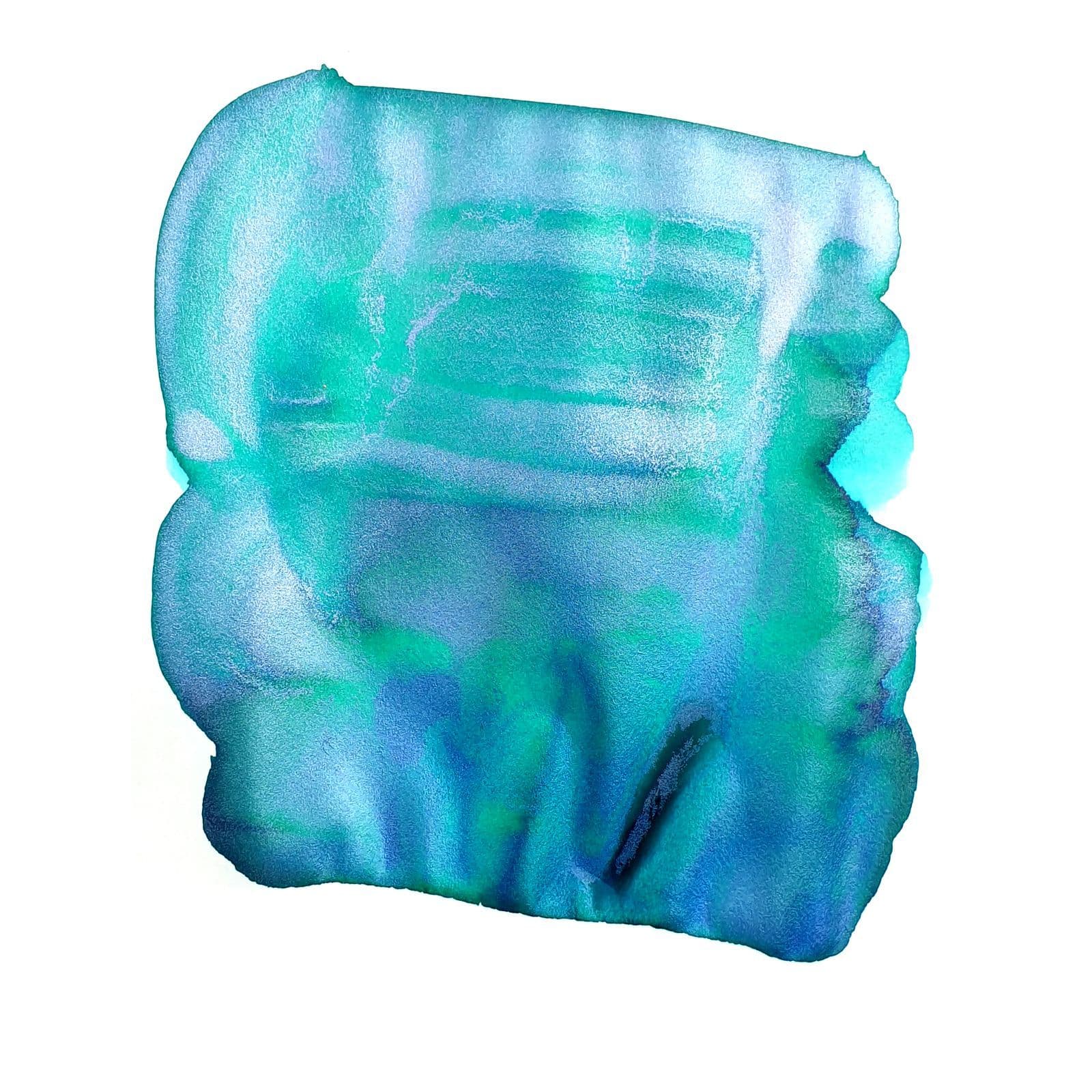 VAN DIEMAN'S Fountain Pen Ink 30ml Underwater Shimmer Parrot Fish