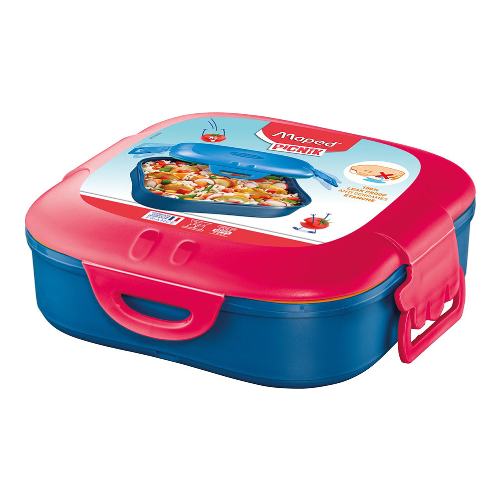 MAPED Concept Kids Lunch Box 1 Storey Pink