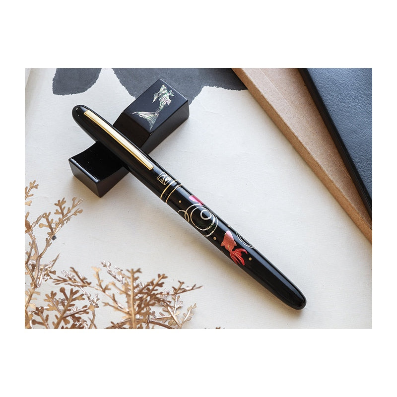 WANCHER x Kuretake Maki-e Kingyo Fountain Pen-Medium