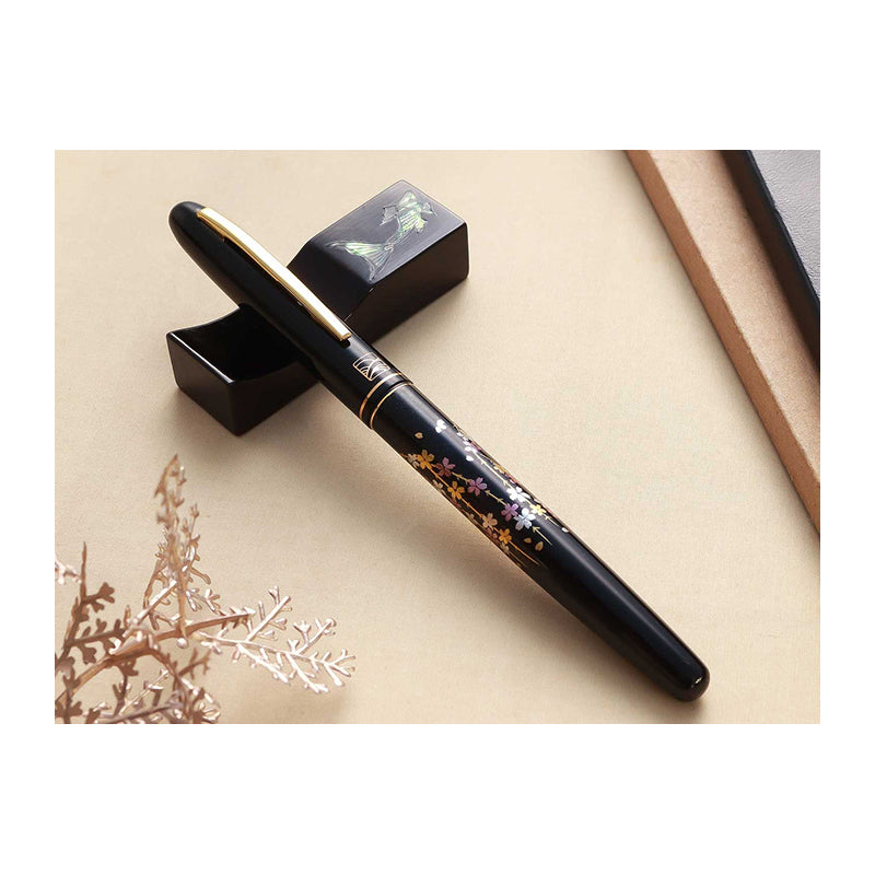 WANCHER x Kuretake Maki-e Shidare Zakura Fountain Pen-Medium