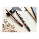 WANCHER x Kuretake Maki-e Edazakura (Red) Fountain Pen-Fine