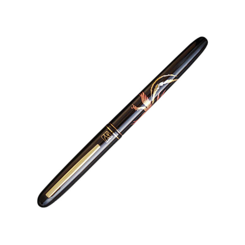 WANCHER x Kuretake Maki-e Z.Houou (Black) Fountain Pen-Fine
