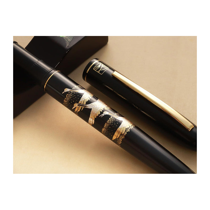 WANCHER x Kuretake Maki-e Kakuju-Senzai Fountain Pen-Medium