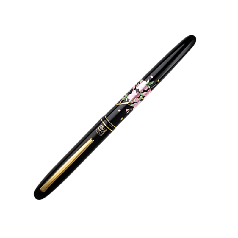 WANCHER x Kuretake Maki-e Sakura Uta Fountain Pen-Medium