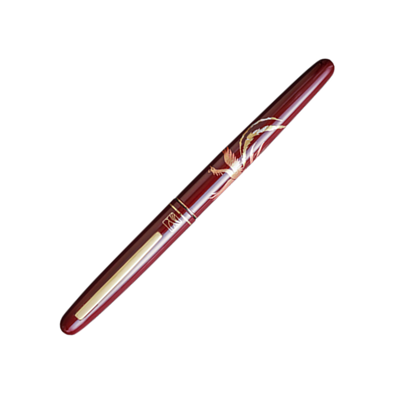 WANCHER x Kuretake Maki-e Z.Houou (Red) Fountain Pen-Medium