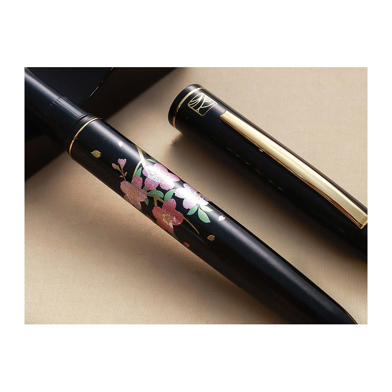 WANCHER x Kuretake Maki-e Sakura Uta Fountain Pen-Fine