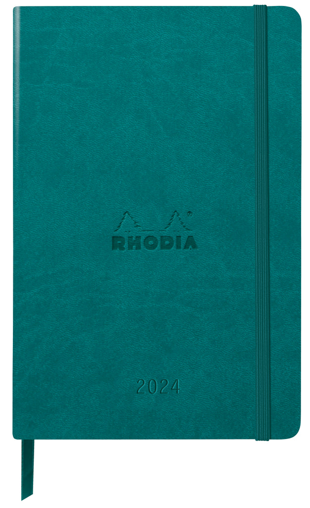 RHODIA 2024 Webplanner A5 Weekly Vertical Peacock Default Title