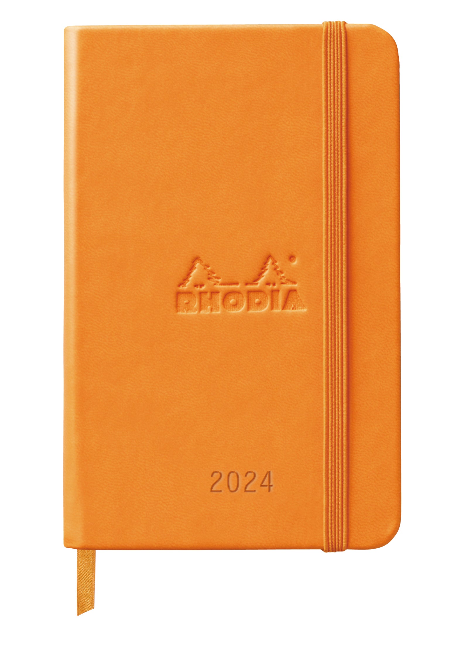 RHODIA 2024 Webplanner A6 Weekly Horizontal Orange Default Title