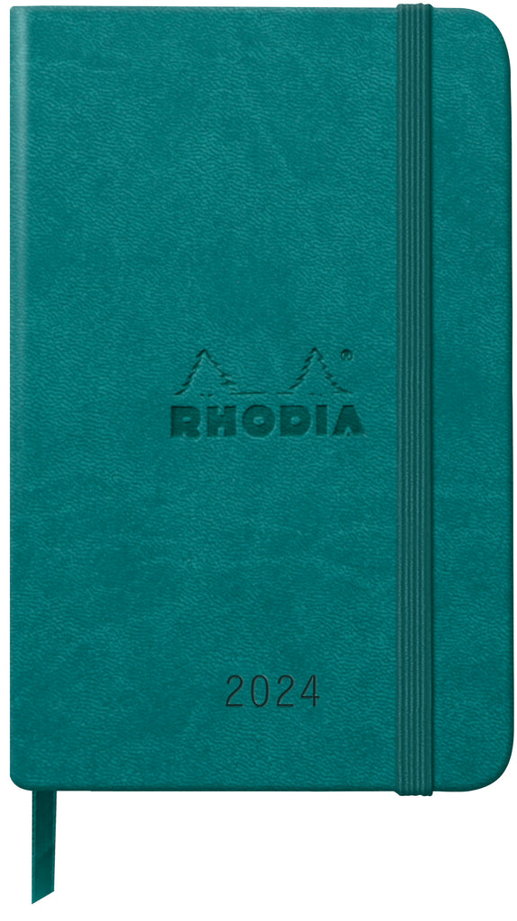 RHODIA 2024 Webplanner A6 Weekly Horizontal Peacock Default Title