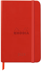 RHODIA 2024 Webplanner A6 Weekly Horizontal Poppy Default Title