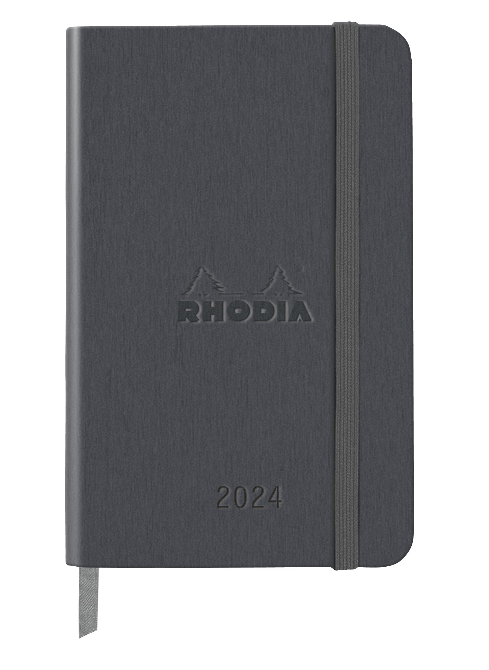 RHODIA 2024 Webplanner A6 Weekly Vertical Titanium Default Title